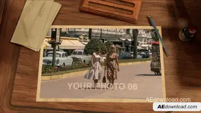 Investigation Slideshow Video Displays template preview
