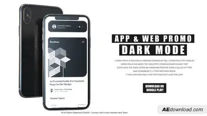 io - App & Web Mockup Promo Product Promo template preview