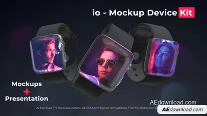 io - Mockup Device Kit Product Promo template preview