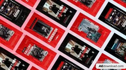Irides Urban Grunge Instagram Reel Product Promo template preview