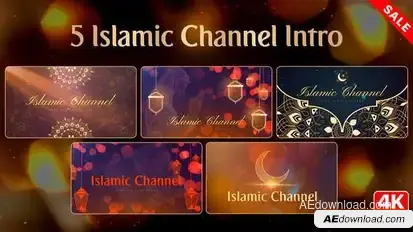 Islamic Channel Intro Openers template preview