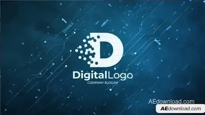 IT Digital Logo Logo Stings template preview