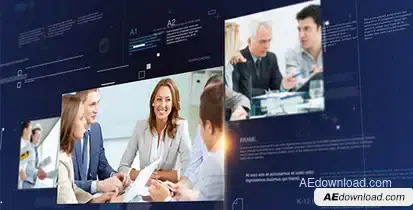 IT Slideshow Video Displays template preview