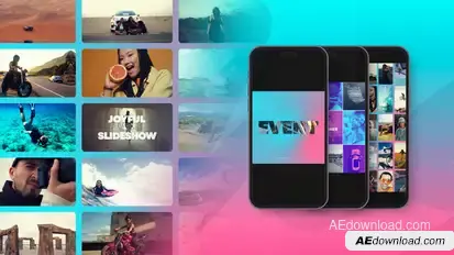 Joyful Event Slideshow Openers template preview