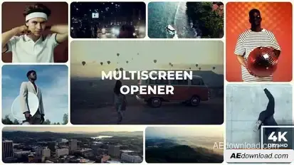 Joyful  Memorial Slideshow | Travel Creative Multiscreen Intro Openers template preview