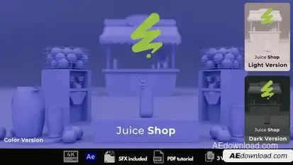 Juice Shop Intro Logo Stings template preview