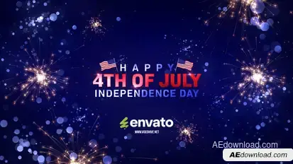 July 4th Wishes Openers template preview