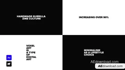 Just Typography 4.0 Titles template preview