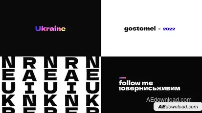 Just Typography 7.0 Titles template preview
