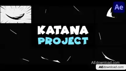 Katana Project | After Effects Elements template preview
