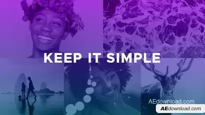 Keep It Simple / Title Sequence Video Displays template preview