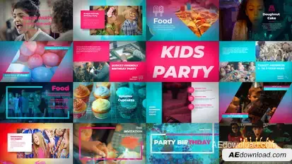 Kids Birthday Party Openers template preview