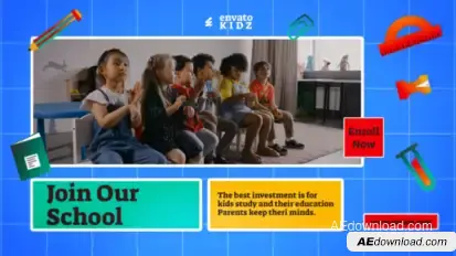 Kids Education Promo | Back To School Openers template preview