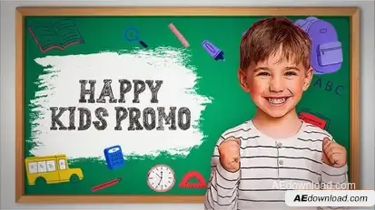 Kids Education Promo I Back To School Openers template preview