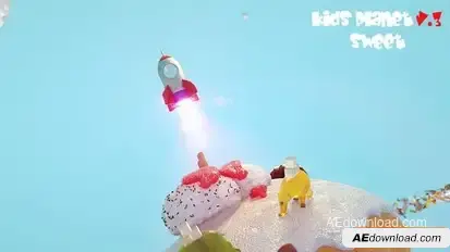 Kids Planet v.3 Sweet Openers template preview