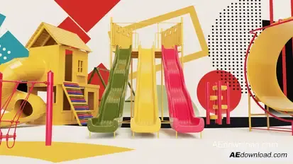 Kids Playground Openers template preview