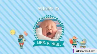 Videohive Kids Slideshow Video Displays template preview