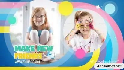 Kids Streaming Channel Pack Openers template preview