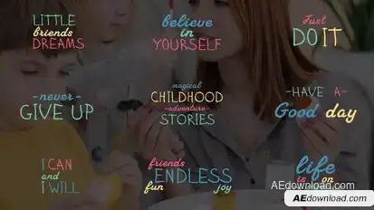 Kids Titles | After Effects Titles template preview