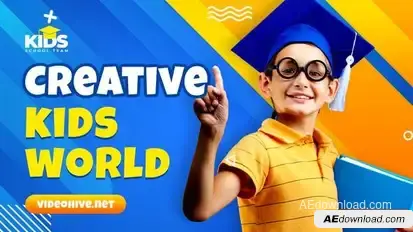 Videohive Kids World Opener Openers template preview