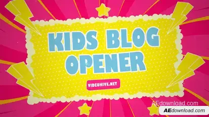 Kids World Video Opener 2 Openers template preview
