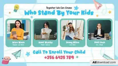 Kindergarten Slides Opener Openers template preview