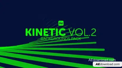 Kinetic Backgrounds 2 Elements template preview