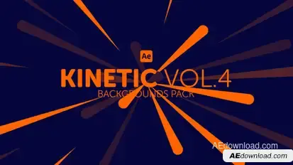 Kinetic Backgrounds 4 Elements template preview