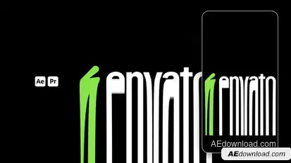 Kinetic Logos 03 Logo Stings template preview