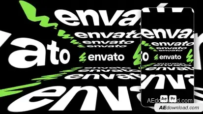 Kinetic Logos 09 Logo Stings template preview