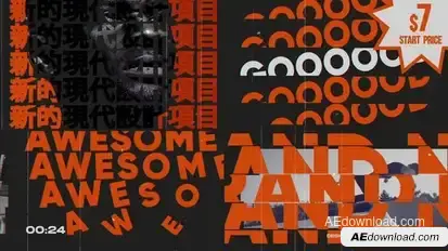 Videohive Kinetic Text Intro + Kinetic Titles Pack Titles template preview