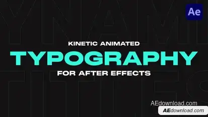 Kinetic Title Pack Titles template preview