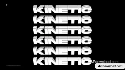 Kinetic Titles 5.0 | After Effects Titles template preview
