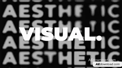 Kinetic Typography Titles template preview
