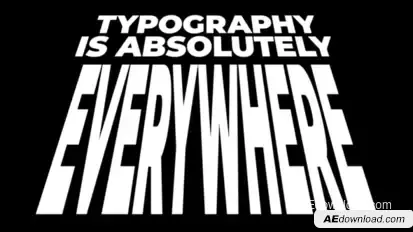 Kinetic Typography Intro Titles template preview