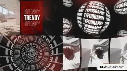 Kinetic Typography Intro V2 | AE Openers template preview