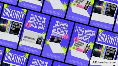 Laptop Clay Mockup Product Promo template preview