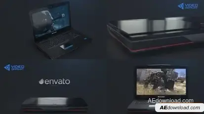 Laptop Gaming Opener Openers template preview
