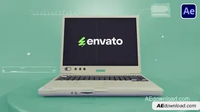 Laptop Logo Openers template preview