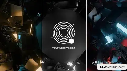 Laptop Logo Reveal Logo Stings template preview
