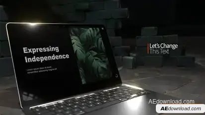Videohive Laptop Mockup 46854136 Product Promo template preview