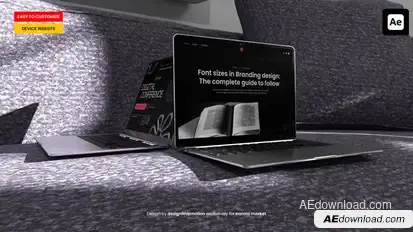 Laptop Mockup Product Promo template preview