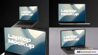 Laptop Mockup Product Promo template preview