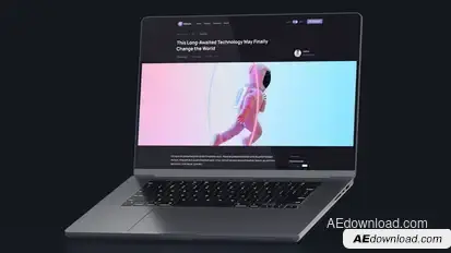 Laptop Mockup - Website Presentation Product Promo template preview