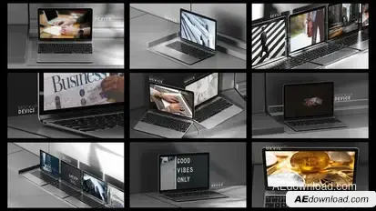 Laptop Mockup Product Promo template preview