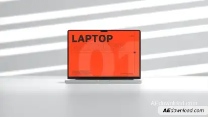 Laptop Mockup Presentation Product Promo template preview