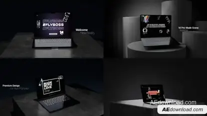 Laptop Mockup Promo Product Promo template preview