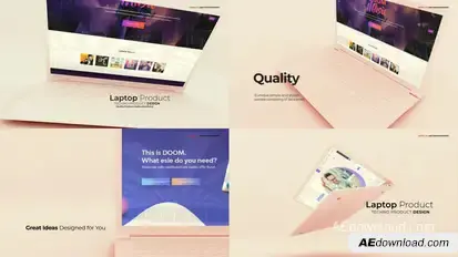 Laptop Mockup Promo Product Promo template preview