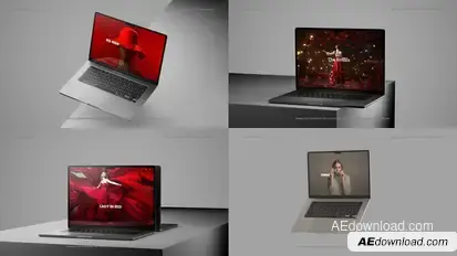 Laptop Mockup Web Promo Product Promo template preview