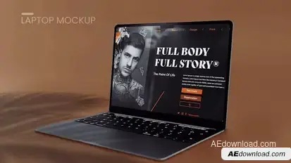 Laptop Screen Display Promo Mockup Product Promo template preview